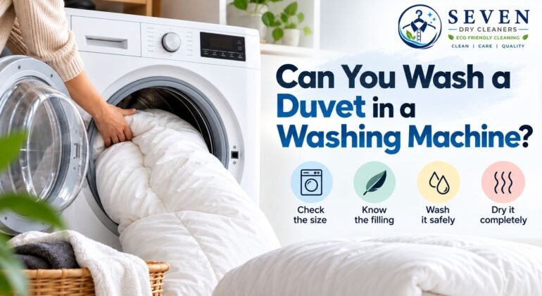 Can you wash a duvet in a washing machine - duvet care guide